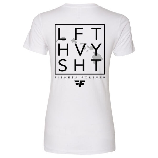 LFT HVY SHT - WOMEN'S FITTED T-SHIRT - WHITE - G6BTZ2 Thumbnail