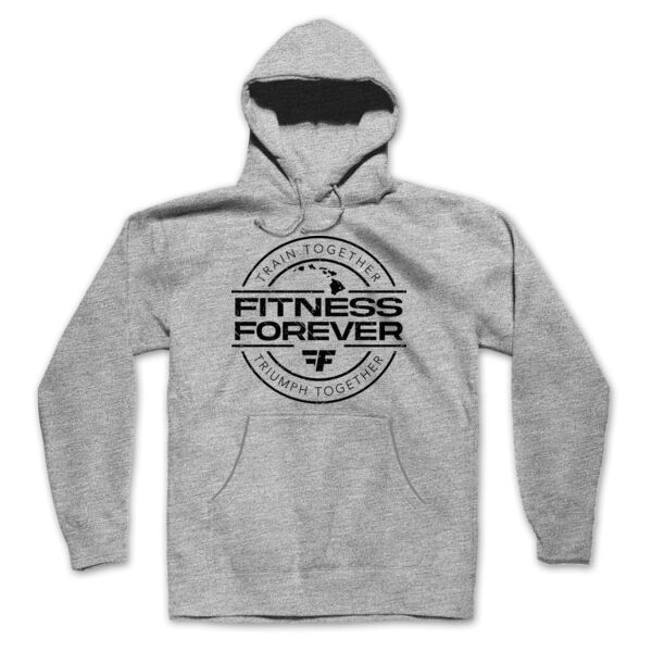 TRAIN TOGETHER. TRIUMPH TOGETHER. - MEN'S PULLOVER HOODIE - LIGHT GRAY HEATHER - $GNUYQ3$ Thumbnail