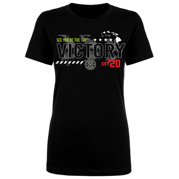 VICTORY - WOMEN'S FITTED T-SHIRT - BLACK - DJASXW Thumbnail