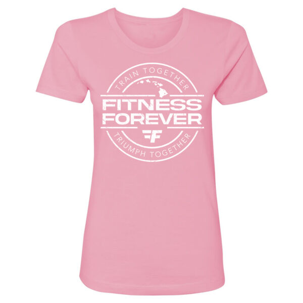 TRAIN TOGETHER. TRIUMPH TOGETHER. - WOMEN'S FITTED T-SHIRT - LIGHT PINK - 28R5Q9 Thumbnail