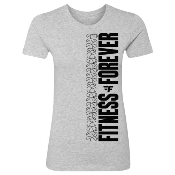 LEI LINE - WOMEN'S FITTED T-SHIRT - LIGHT GRAY HEATHER - 1B58QK Thumbnail