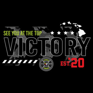 VICTORY - MEN'S T-SHIRT - BLACK - 4ZG9UH Design