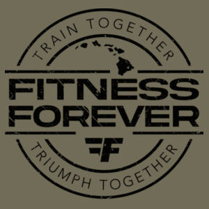 TRAIN TOGETHER. TRIUMPH TOGETHER. - MEN'S T-SHIRT - MILITARY GREEN - RSNMAY Design
